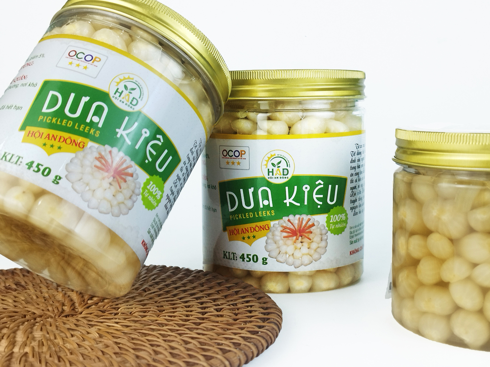 Chọn củ kiệu có kích thước vừa phải