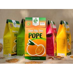 Cam Sấy Dẻo POPE  – Hộp 105gr