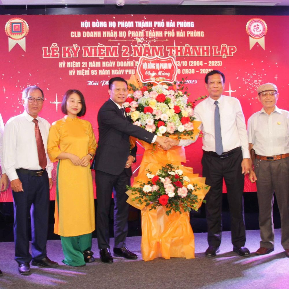 Lễ Kỷ Niệm 2 Năm Thành Lập CLB Doanh Nhân Họ Phạm Hải Phòng & Hướng Đến Tương Lai Số Hóa